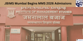 JBIMS Mumbai Begins MMS 2026 Admissions; Apply by January 26 @jbims.edu